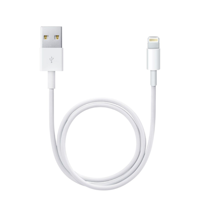 Original Apple Lightning Kabel 1 m. (MUQW3ZM/A) - Hvit