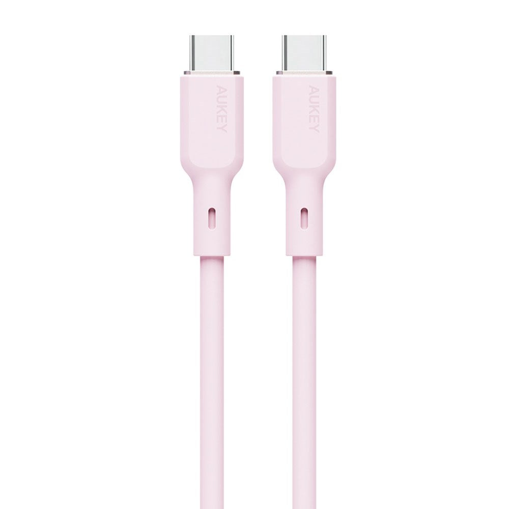 Aukey CB-SCC101 100W USB-C til USB-C-Kabel - 1m - Rosa