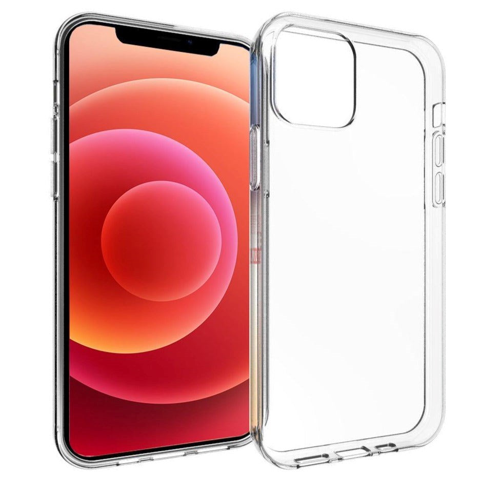 iPhone 12 / 12 Pro Diskret Fleksibelt Plast Deksel - Gjennomsiktig