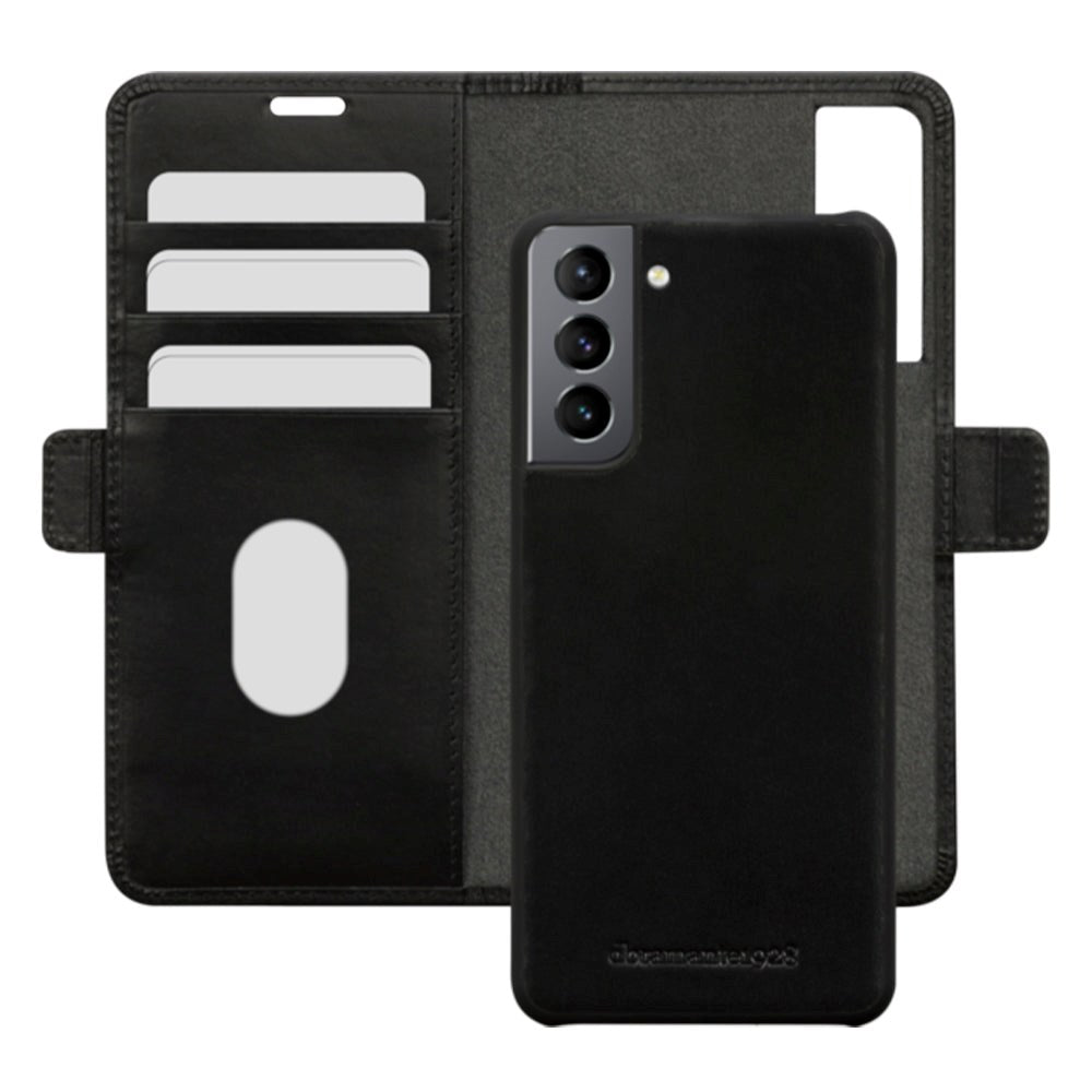 Samsung Galaxy S21+ (Plus) dbramante1928 Lynge Ekte Skinn Magnet Deksel - Black
