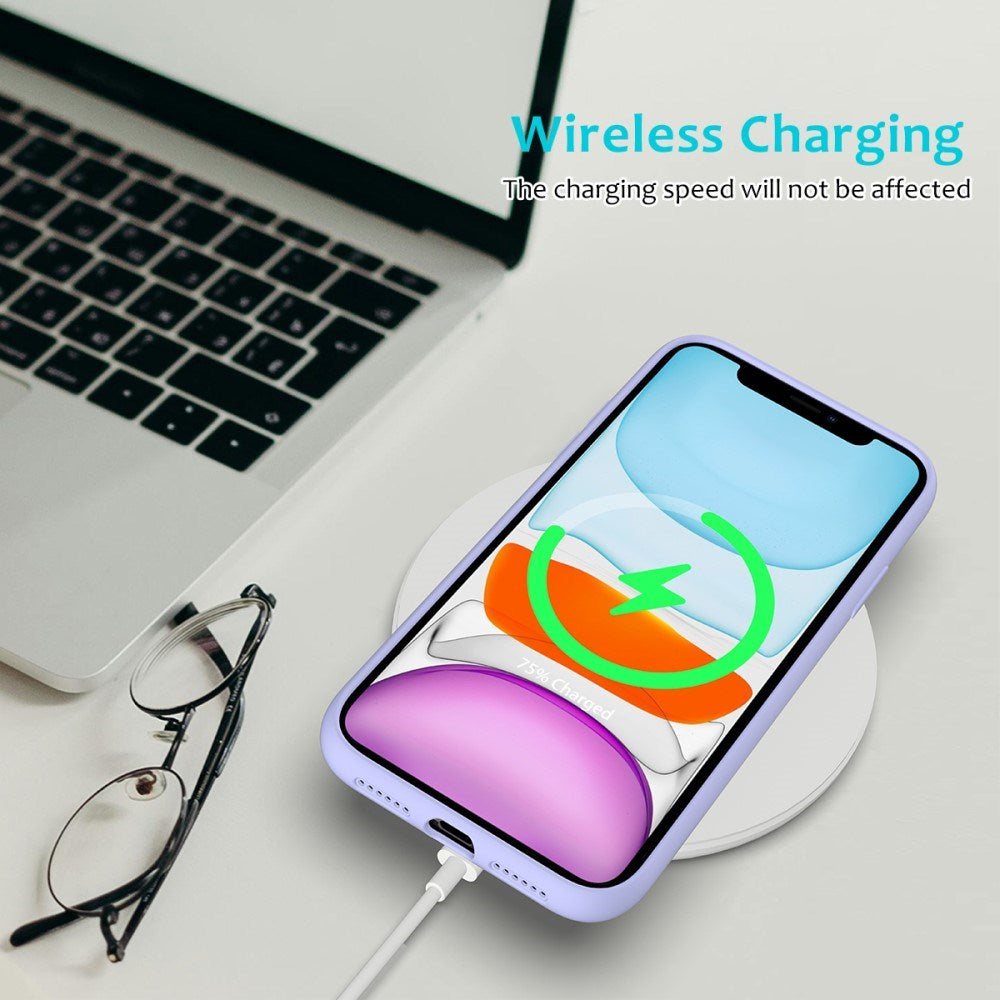 EIDERWOOD iPhone 11 Pro Fôret Silikon Deksel - Lilla