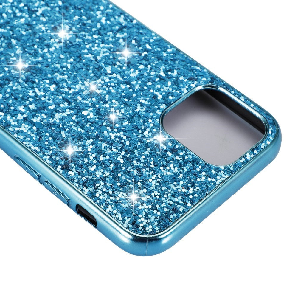 EIDERWOOD iPhone 11 Pro Max Glitter Hybrid Deksel - Blå