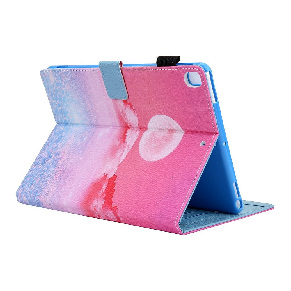 iPad 9.7 (2018-2017) / iPad Air / iPad Air 2 PU Skinndeksel m. Stand - Soloppgang