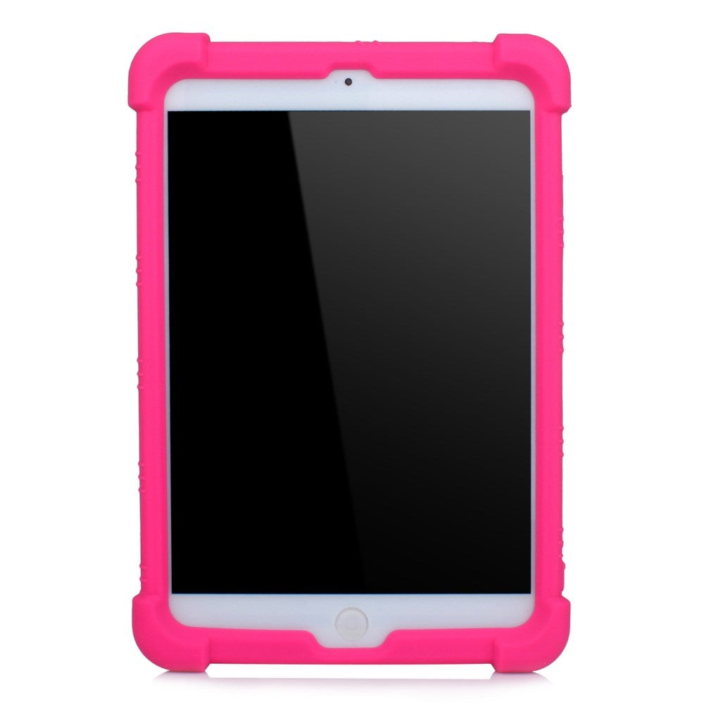 EIDERWOOD iPad Mini 3 / 2 / 1 Silikon Deksel m. Stativ - Rosa