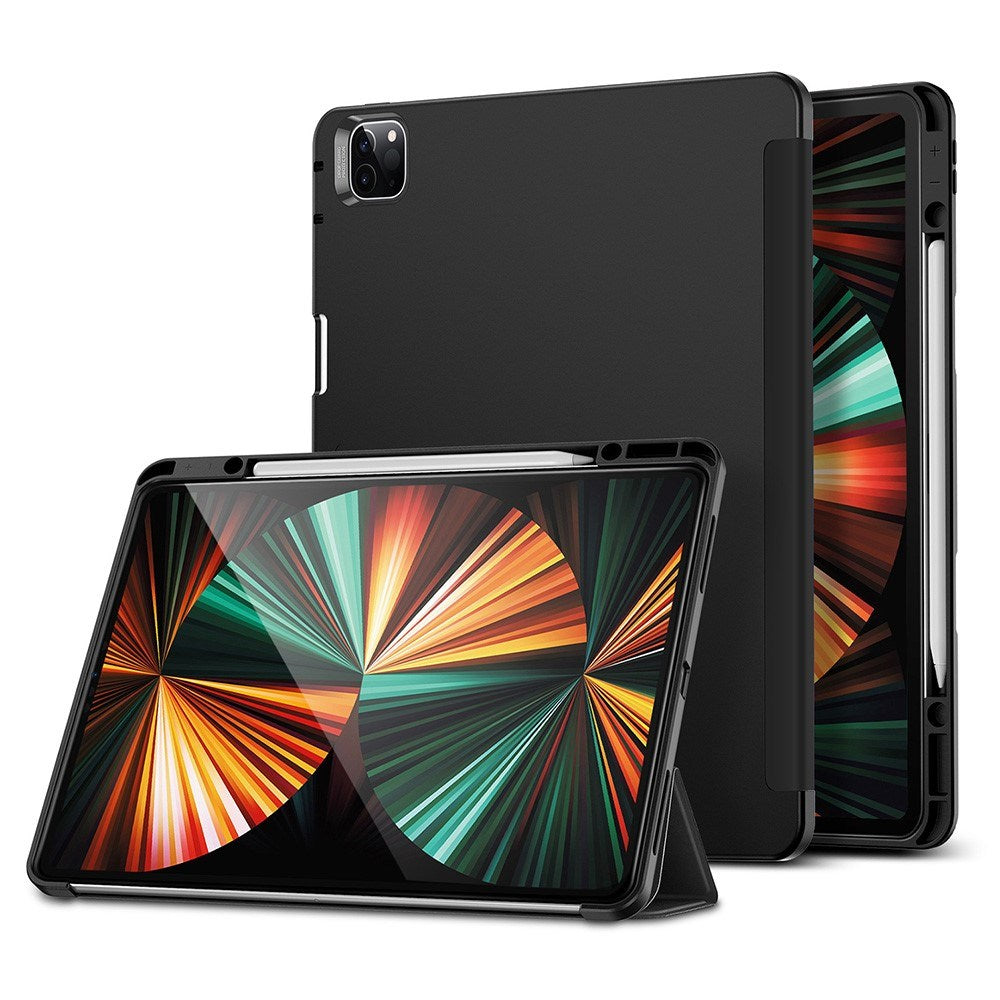 iPad Pro 12.9 (2022 / 2021 / 2020) ESR Rebound Plastik Deksel - Svart