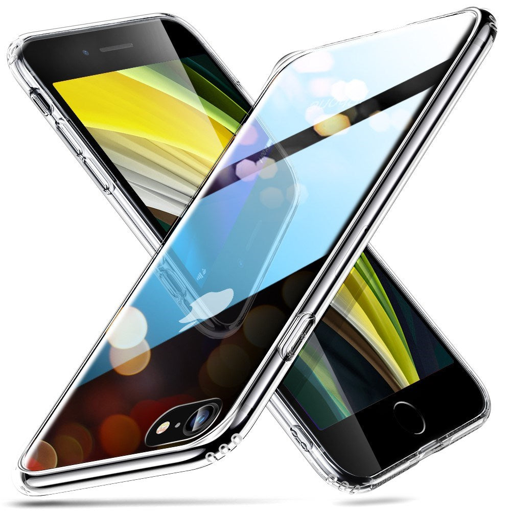 iPhone SE (2022 / 2020) / 8 / 7 ESR Fleksibelt Plast Deksel - Gjennomsiktig