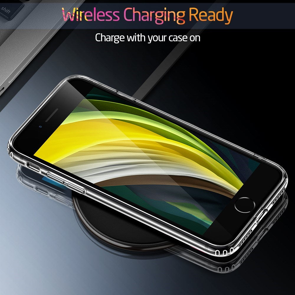 iPhone SE (2022 / 2020) / 8 / 7 ESR Fleksibelt Plast Deksel - Gjennomsiktig