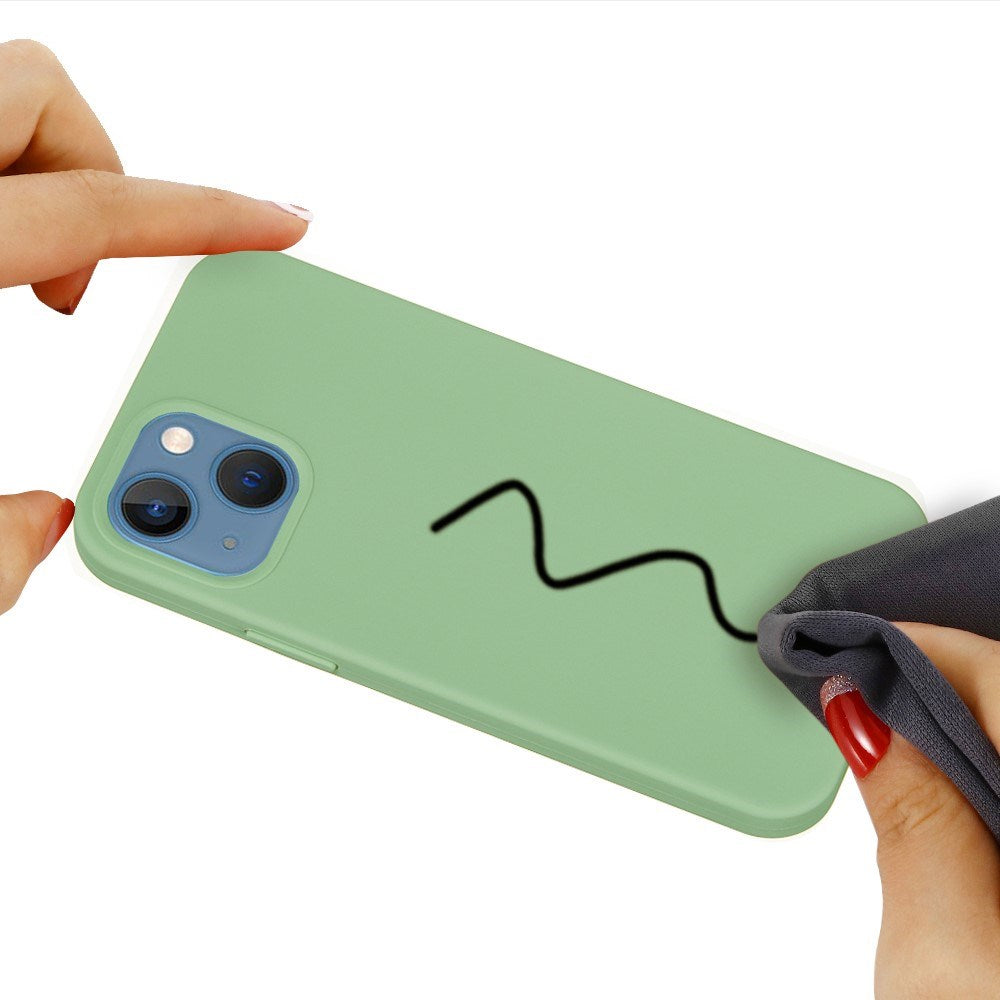 EIDERWOOD iPhone 13 Fôret Silikon Deksel - Lysegrønn