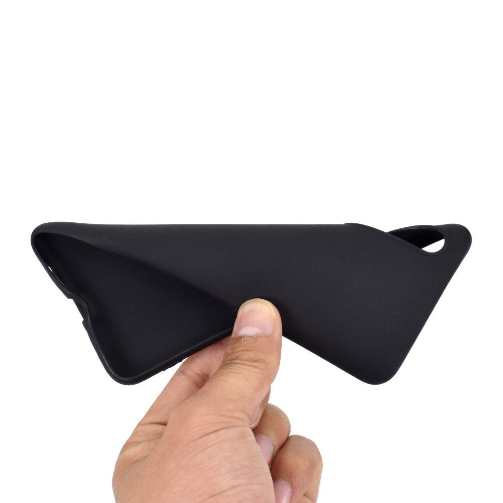 EIDERWOOD Samsung Galaxy A30s / A50 Fleksibelt Plast Deksel - Svart