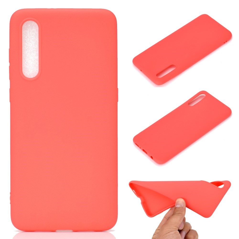 EIDERWOOD Samsung Galaxy A30s / A50 Fleksibelt Plast Deksel - Pink