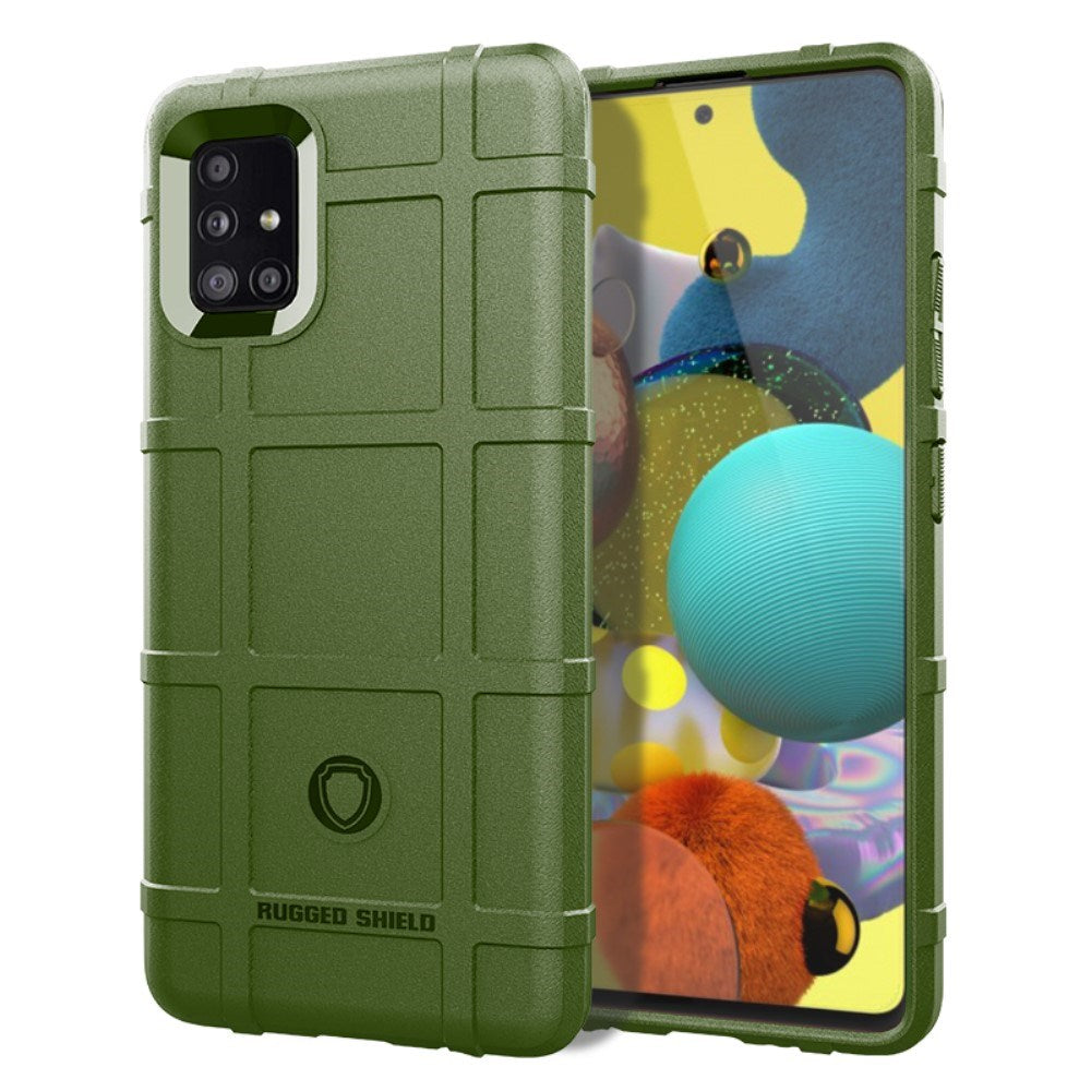 EIDERWOOD Samsung Galaxy A51 (5G) Rugged Shield Plastdeksel - Grønn