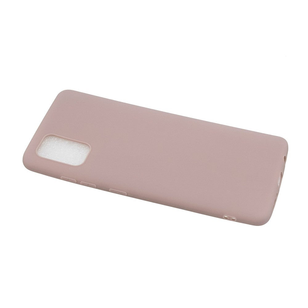 Samsung Galaxy A02s Mat Fleksibel Deksel - Blush Pink