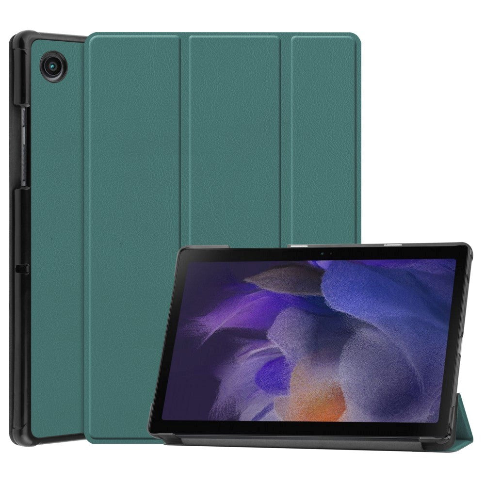 Samsung Galaxy Tab A8 10.5" Flip-deksel med Tri-fold - Grønn