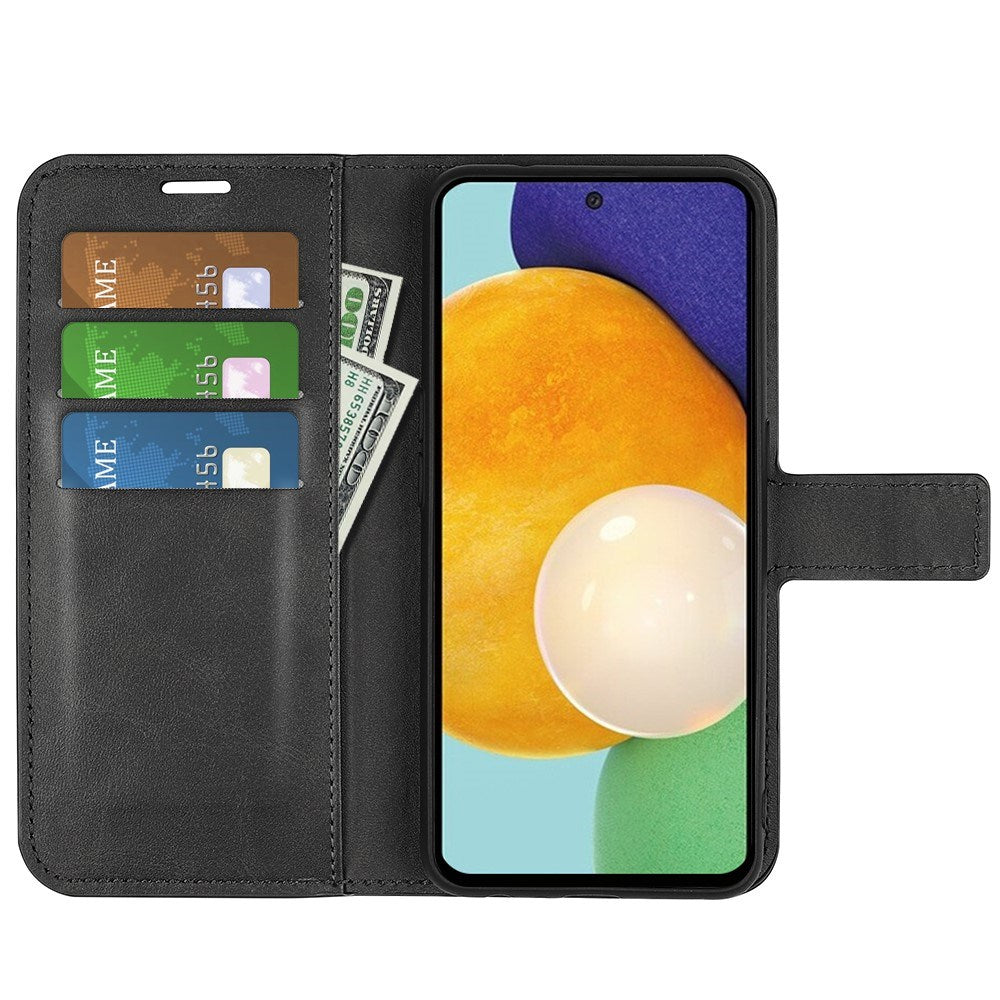 EIDERWOOD Samsung Galaxy A13 (4G) Kunstskinn Flip Deksel - Svart