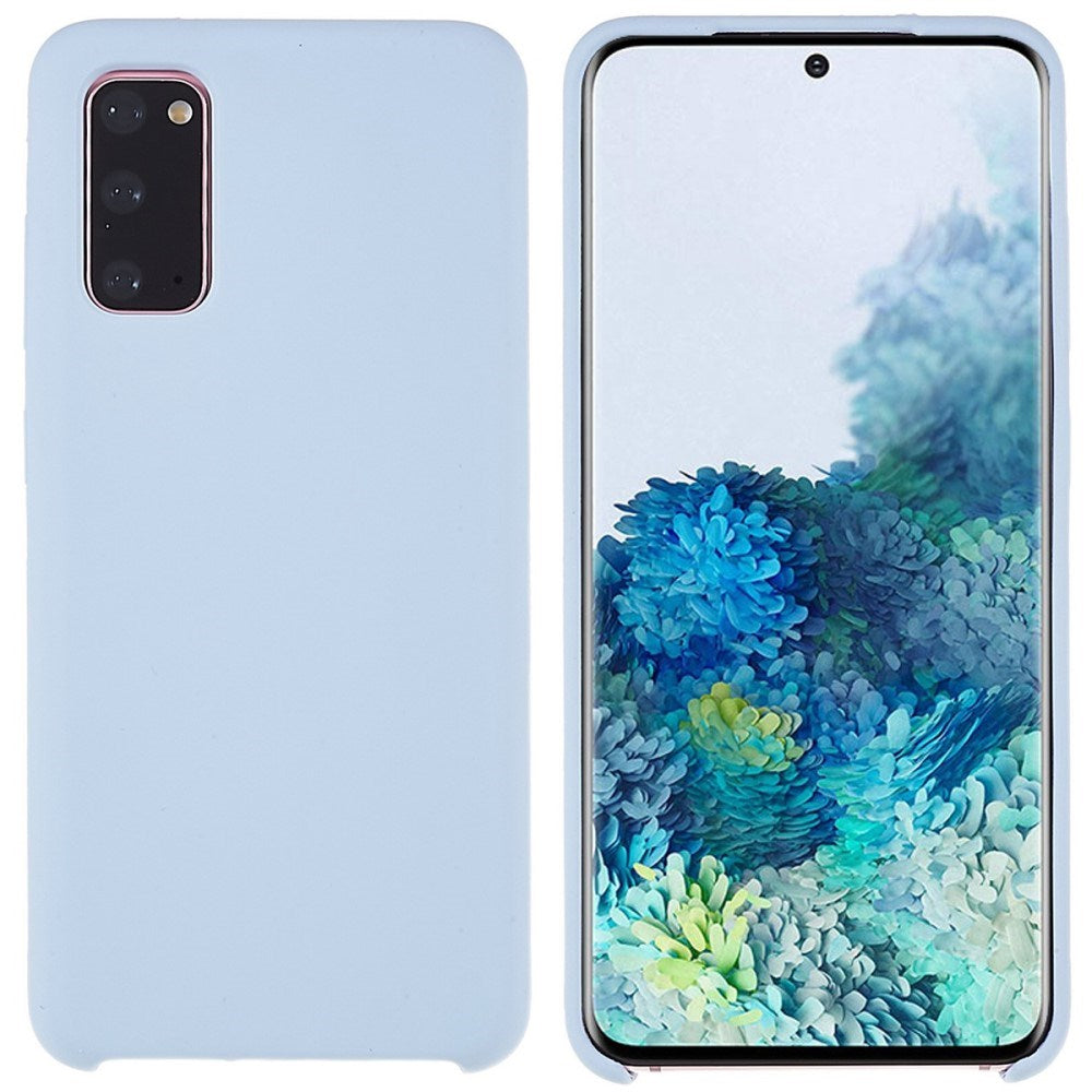 EIDERWOOD Samsung Galaxy S20 Fôret Silikon Deksel - Lyseblå