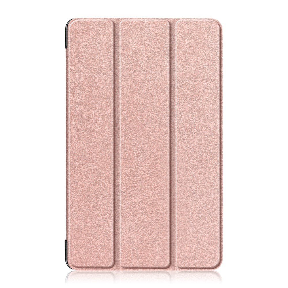 Huawei MediaPad M5 Lite 8 Tri-Fold Skinndeksel Rose Gull