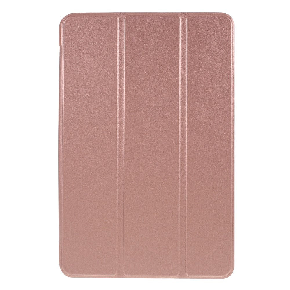 Huawei MatePad 10.8 Pro PU Skinndeksel m. Tri-Fold - Rose Gold