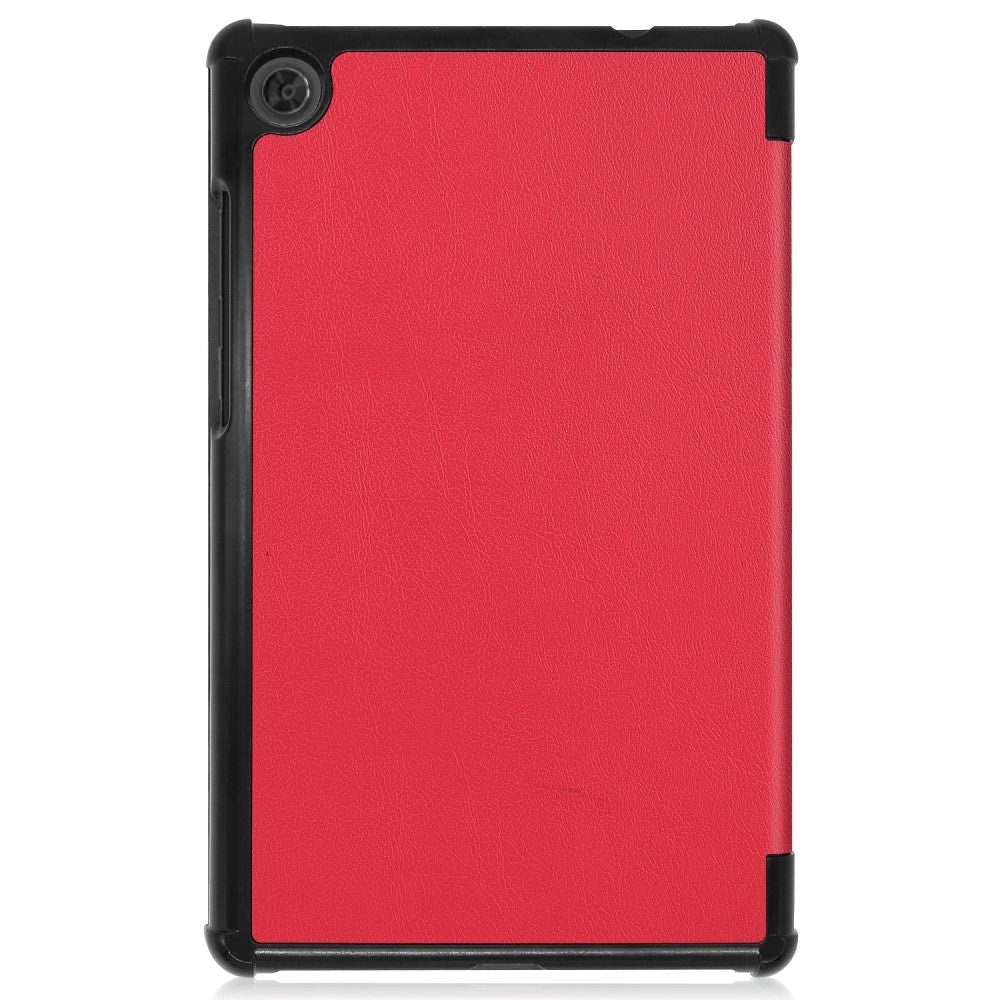Lenovo Tab M8 (2nd Gen.) 8" Skinndeksel m. Ståfunksjon - Rød