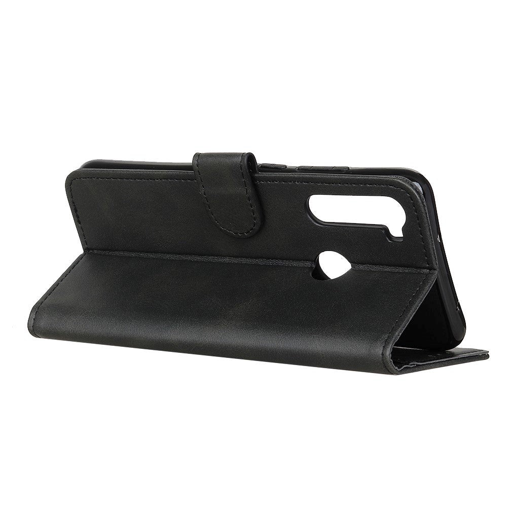 Motorola Moto G Pro Kunst PU Skinndeksel m. Lommebok - Sort