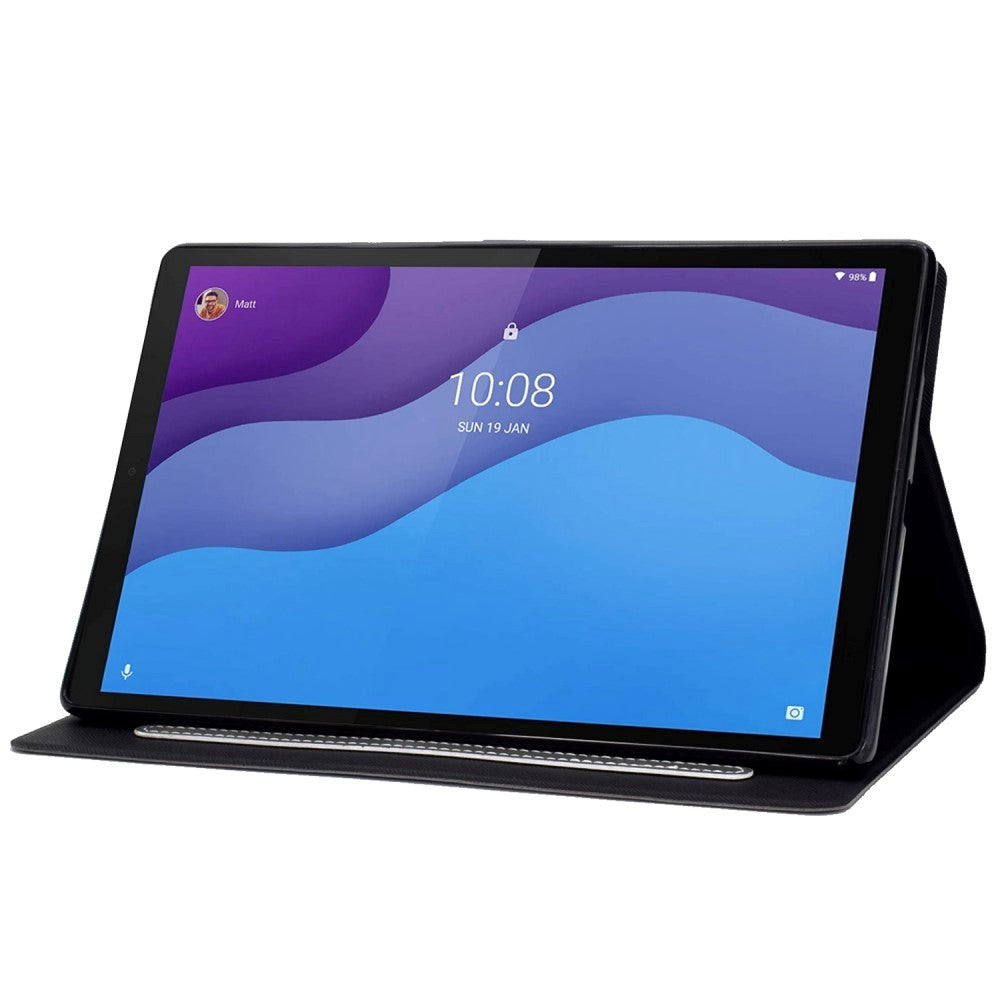 Lenovo Tab M10 (3. Gen) 10.1" (TB-328F/TB-328X) Flip Deksel med Lommebok - Svart