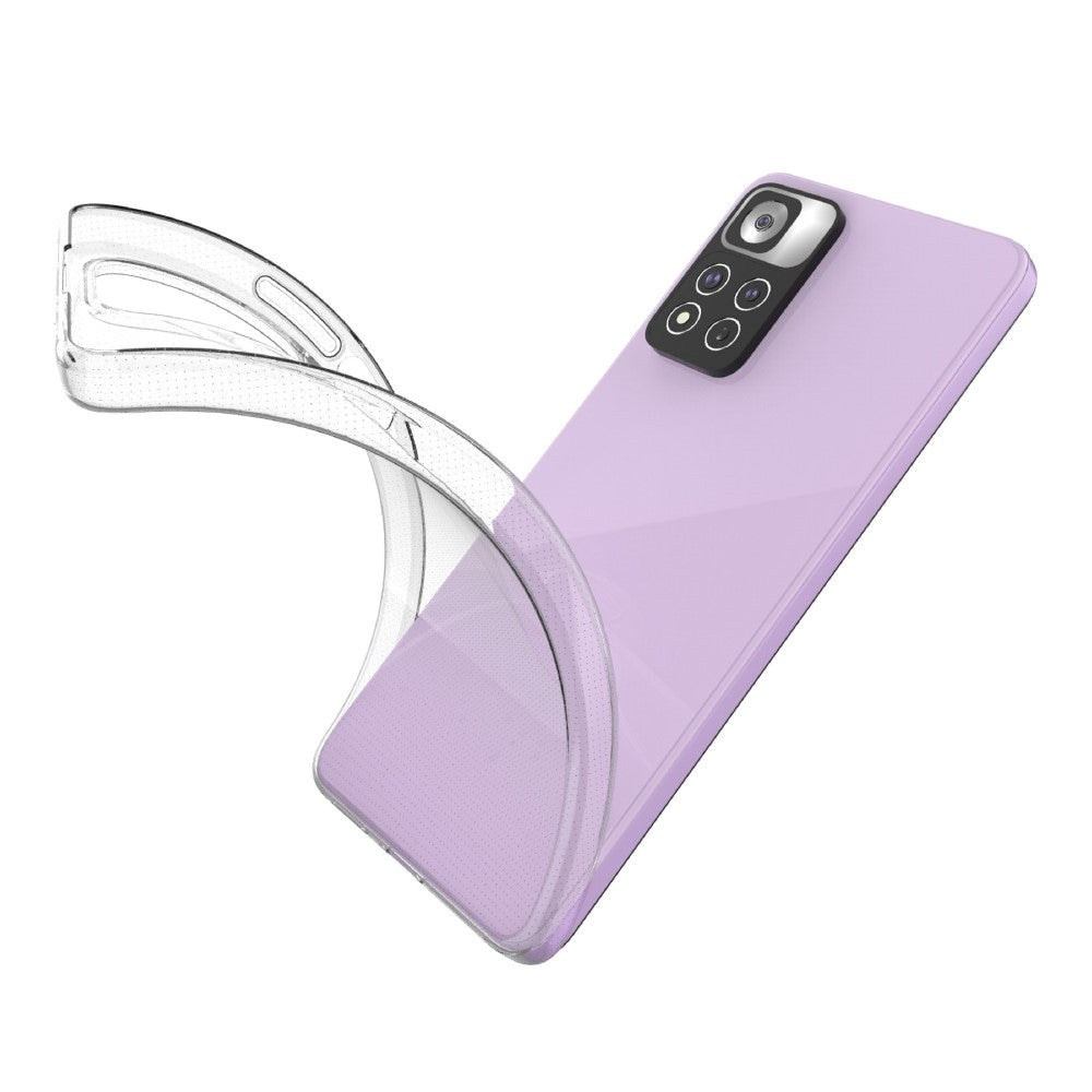 Xiaomi Redmi Note 11 Pro+ (Plus) Ultra Thin Plast Bak Deksel - Gjennomsiktig