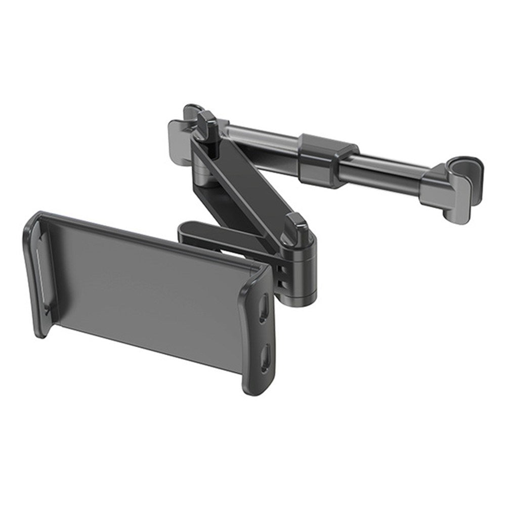 Baksete Car Mount For Bilens Nakkestøtte - Maks Mobil: 195mm x 100mm - Svart