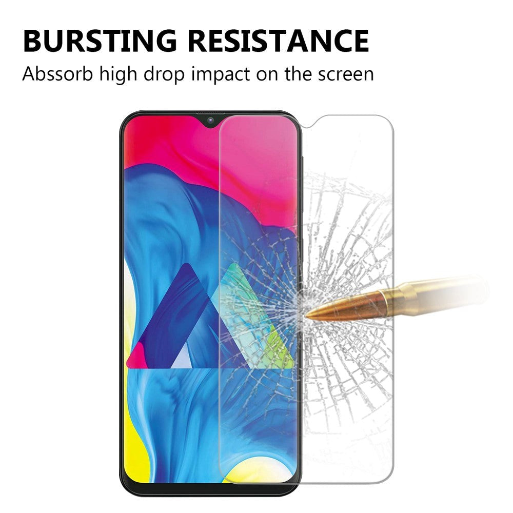 Samsung Galaxy A10 Dekselvennlig Skjermbeskytter - Gjennomsiktig