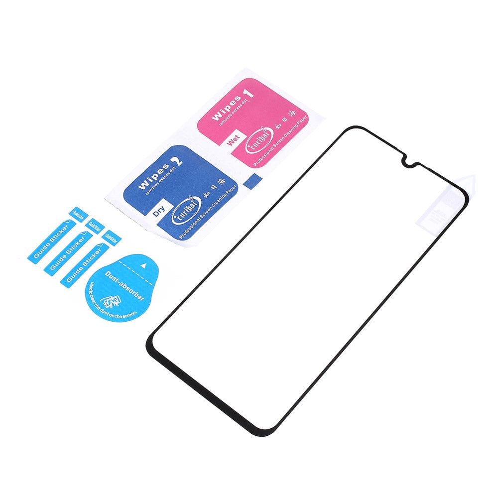 Honor 20 Lite Herdet Glass - Full-Fit - Skjermbeskytter - Svart