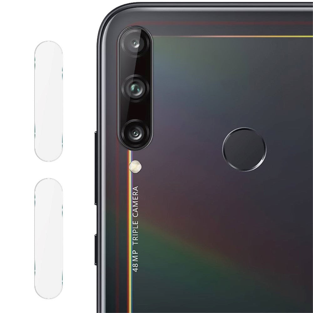 Huawei P40 Lite E IMAK Beskyttelsesglass til Kameralinse - Gjennomsiktig (2 stk.)