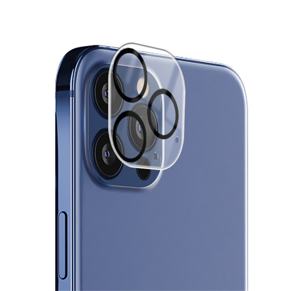 iPhone 12 Pro Max MOCOLO Kameralinsebeskyttelsesglass -Gjennomsiktig / Svart