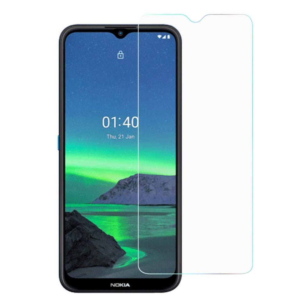 Nokia 1.4 Arc-Edge Herdet Beskyttelsesglass - Case Friendly - Gjennomsiktig