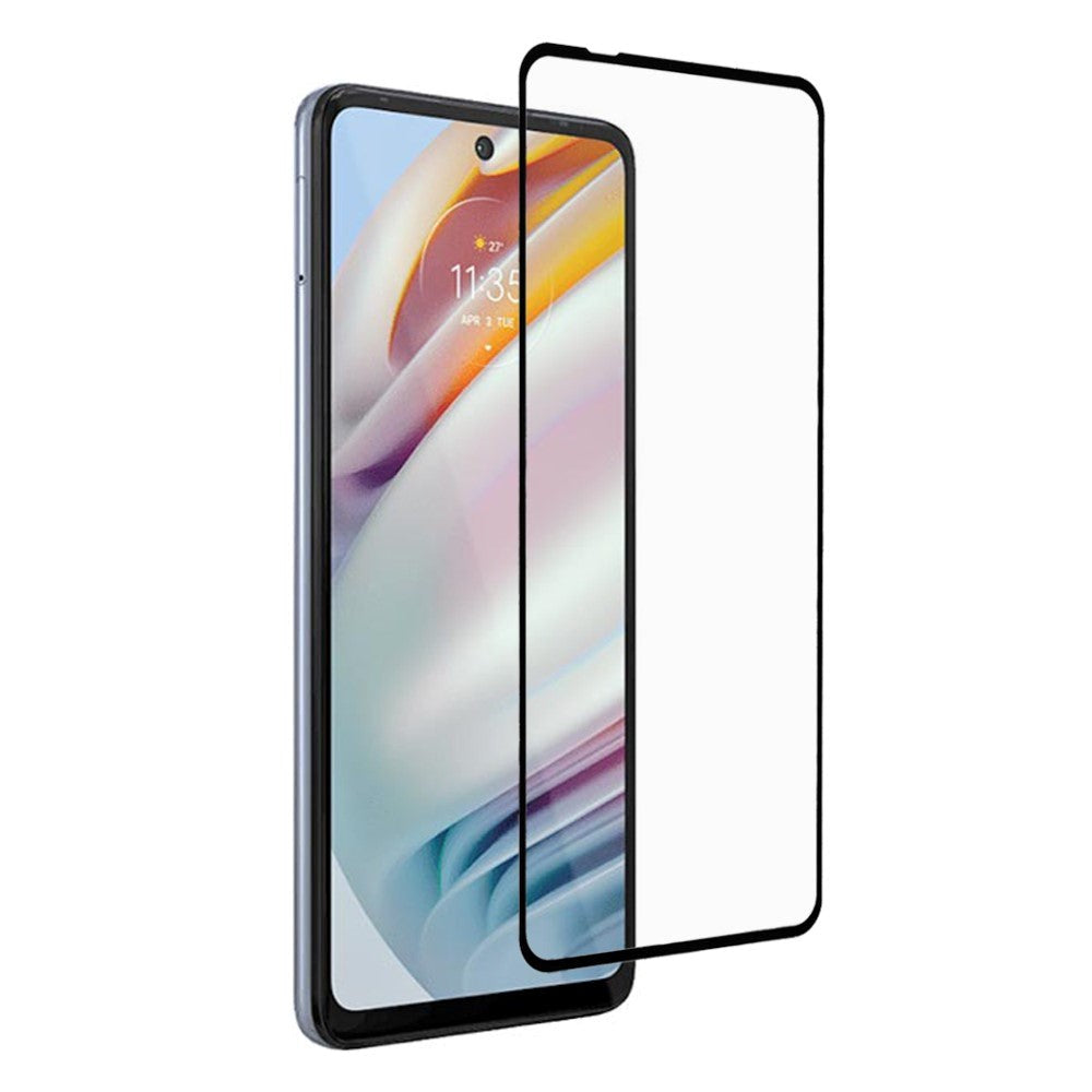 Motorola Moto G60 Full Fit Herdet glass - Skjermbeskytter - Gjennomsiktig