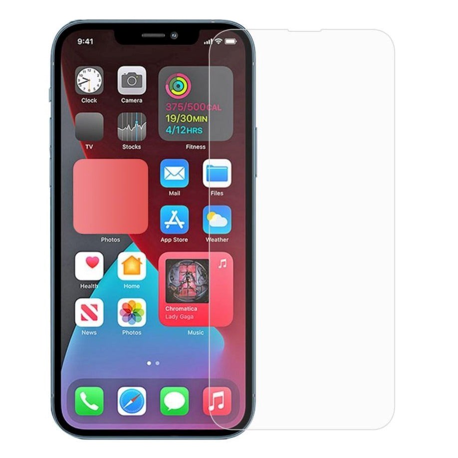 iPhone 13 Mini Herdet Beskyttelsesglass - Case Friendly - Gjennomsiktig