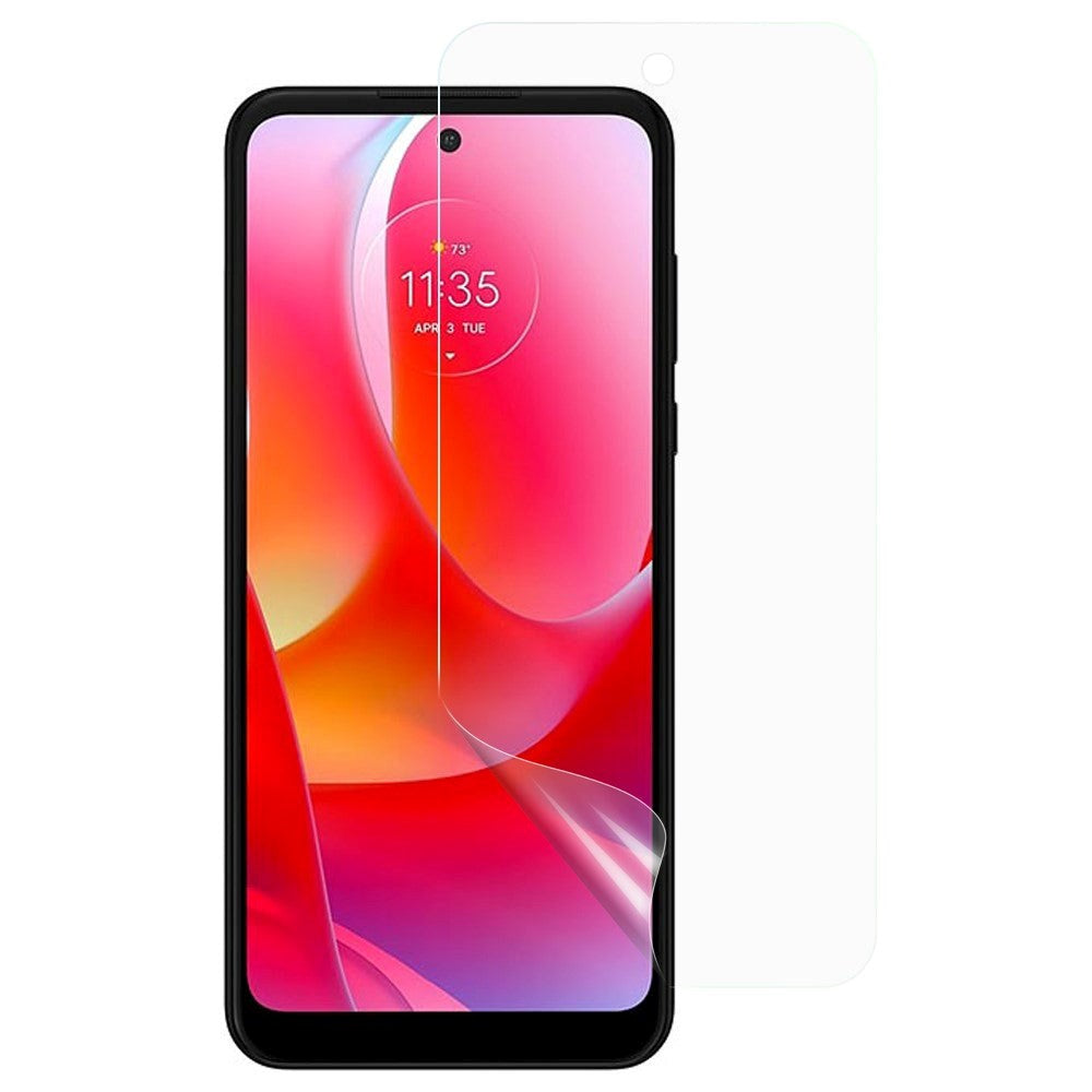 Motorola Moto G Power (2022) Full-Fit Skjermbeskytter - Gjennomsiktig