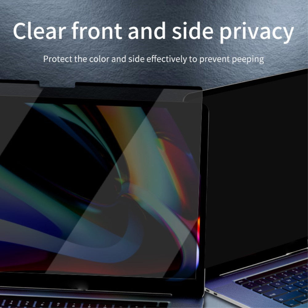 MacBook Pro 16 Magnetisk Privacy Skjermbeskytter – Gjennomsiktig