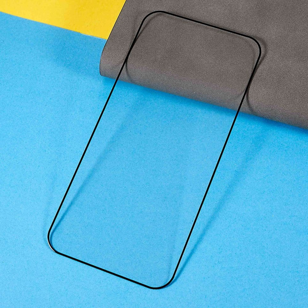 iPhone 14 Pro Max RURIHAI Herdet Glass - Full-fit - Svart Kant