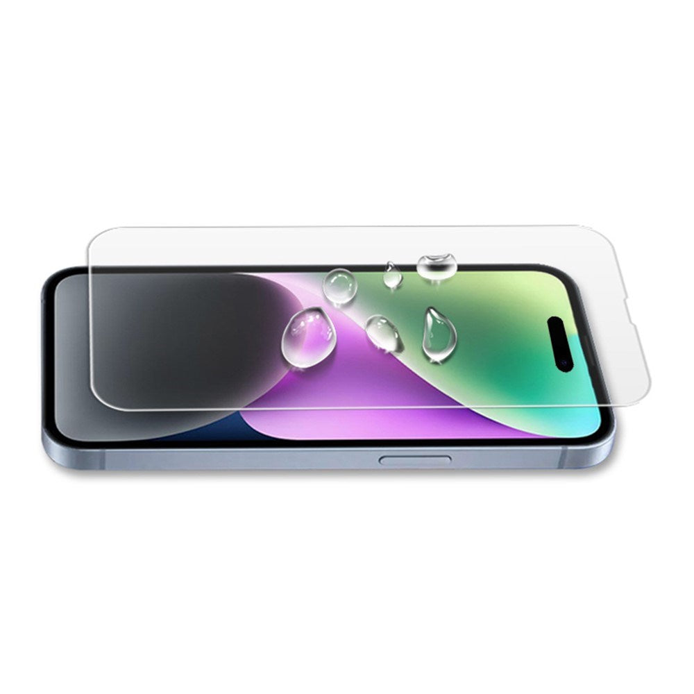 Mocola iPhone 15 Plus Skjermbeskyttelsesglass - Gjennomsiktig