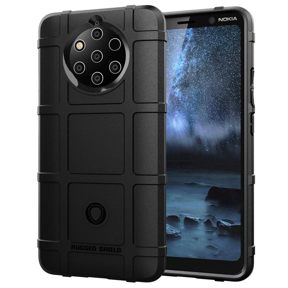 Nokia 9 Pureview Deksel Rugged Shield Series Svart