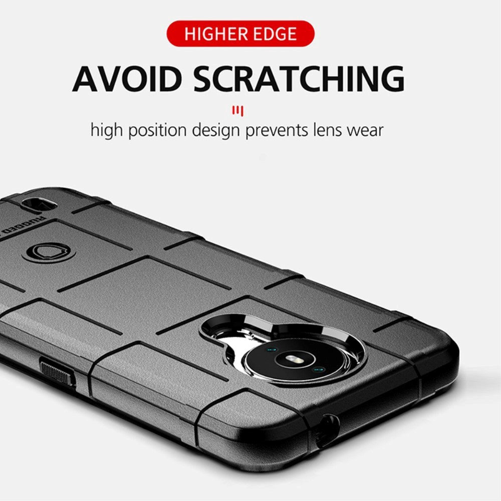 Nokia 1.4 Rugged Shield Series Bakdeksel - Svart