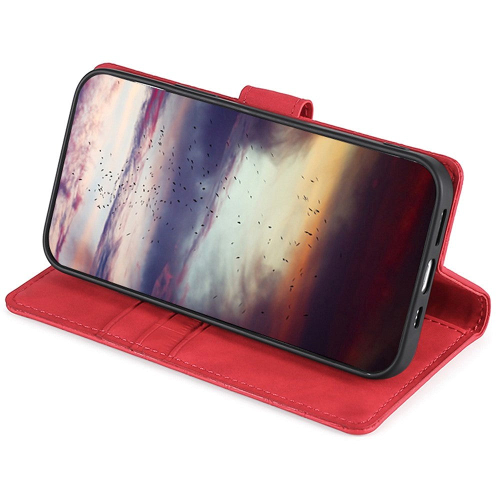 TCL 20L Flip Deksel med Krokodilleskinn Utseende - Rød