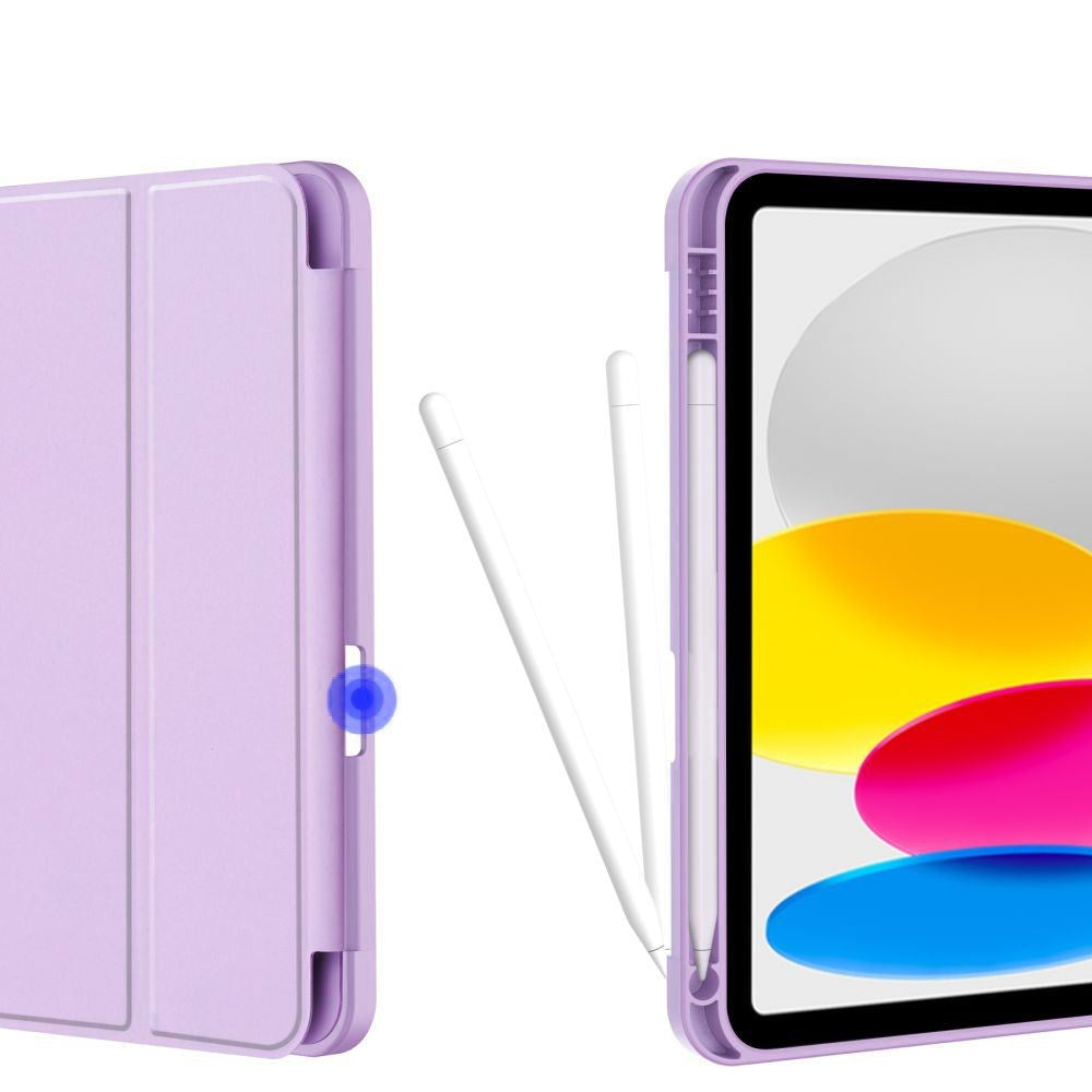 Tech-Protect iPad 11" (2025) / iPad 10.9" (2024/2022) SC Deksel m. Apple Pencil Holder - Fiolett