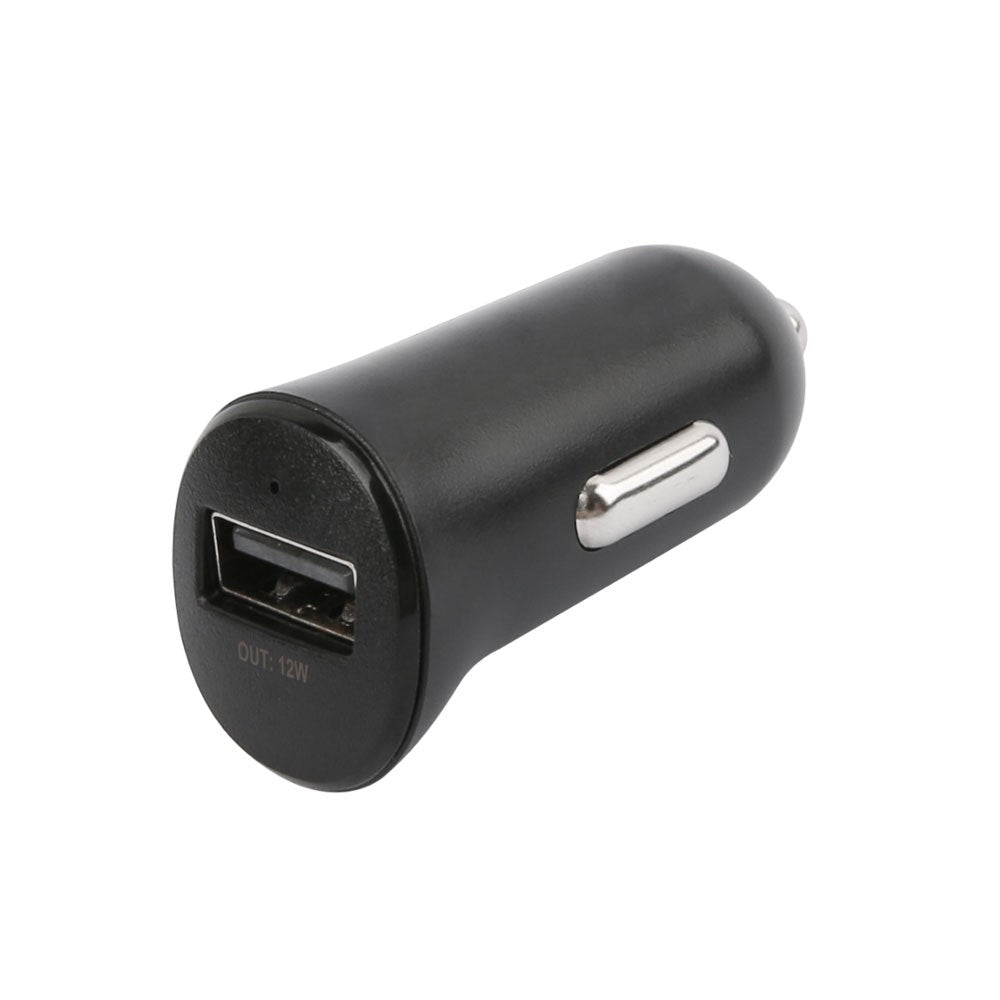 Essentials 12W Billader m. USB-A til Lightning Kabel - 1m - Svart