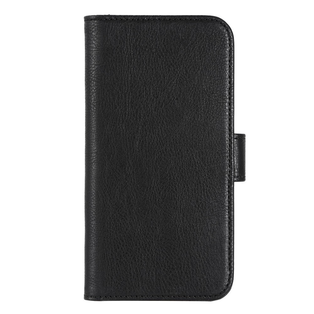 iPhone 14 Pro Essentials 2-i-1 Kunstskinn Flip Deksel - Svart
