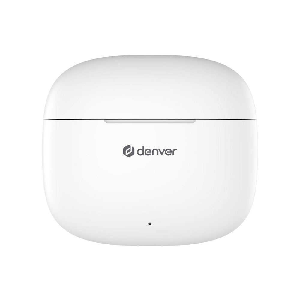 Denver True Wireless Hodetelefoner - In-Ear - Hvit