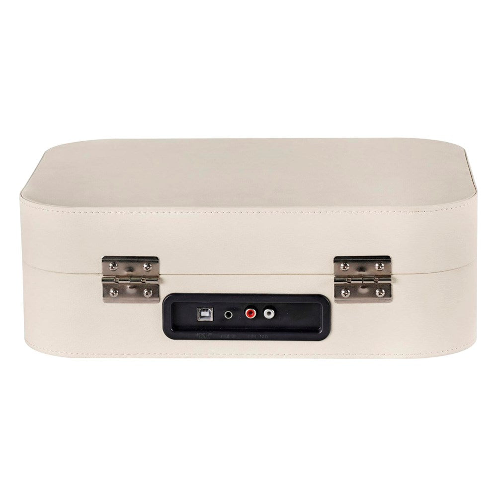 Denver VPL-130 Platespiller med 2 x 10W Høyttalere & Opptaksprogramvare - Beige
