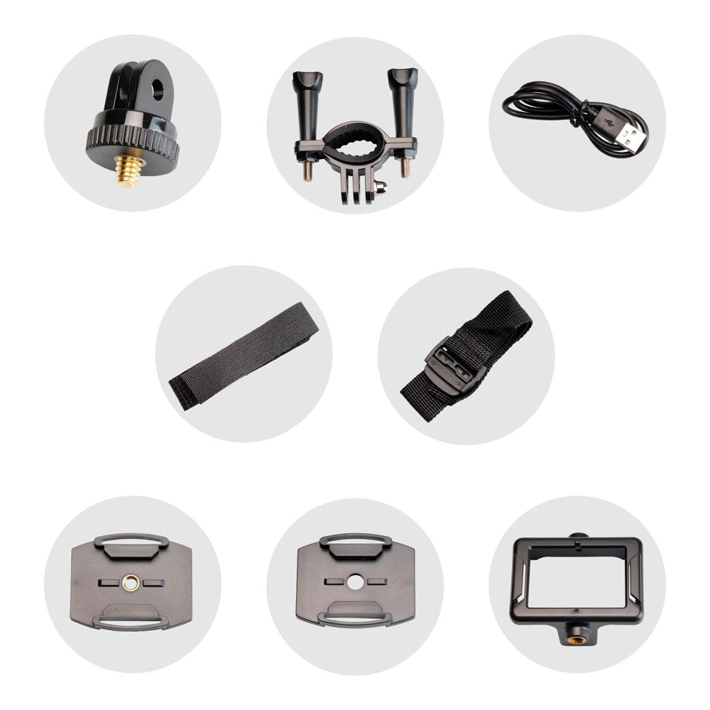 Denver ACK-8064 4K Actionkamera inkl. Vanntett Etui - Svart