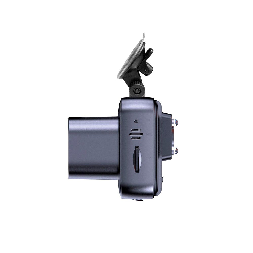 Denver CCT-2500 Dashcam for Bil med Dobbelt Kamera - Svart