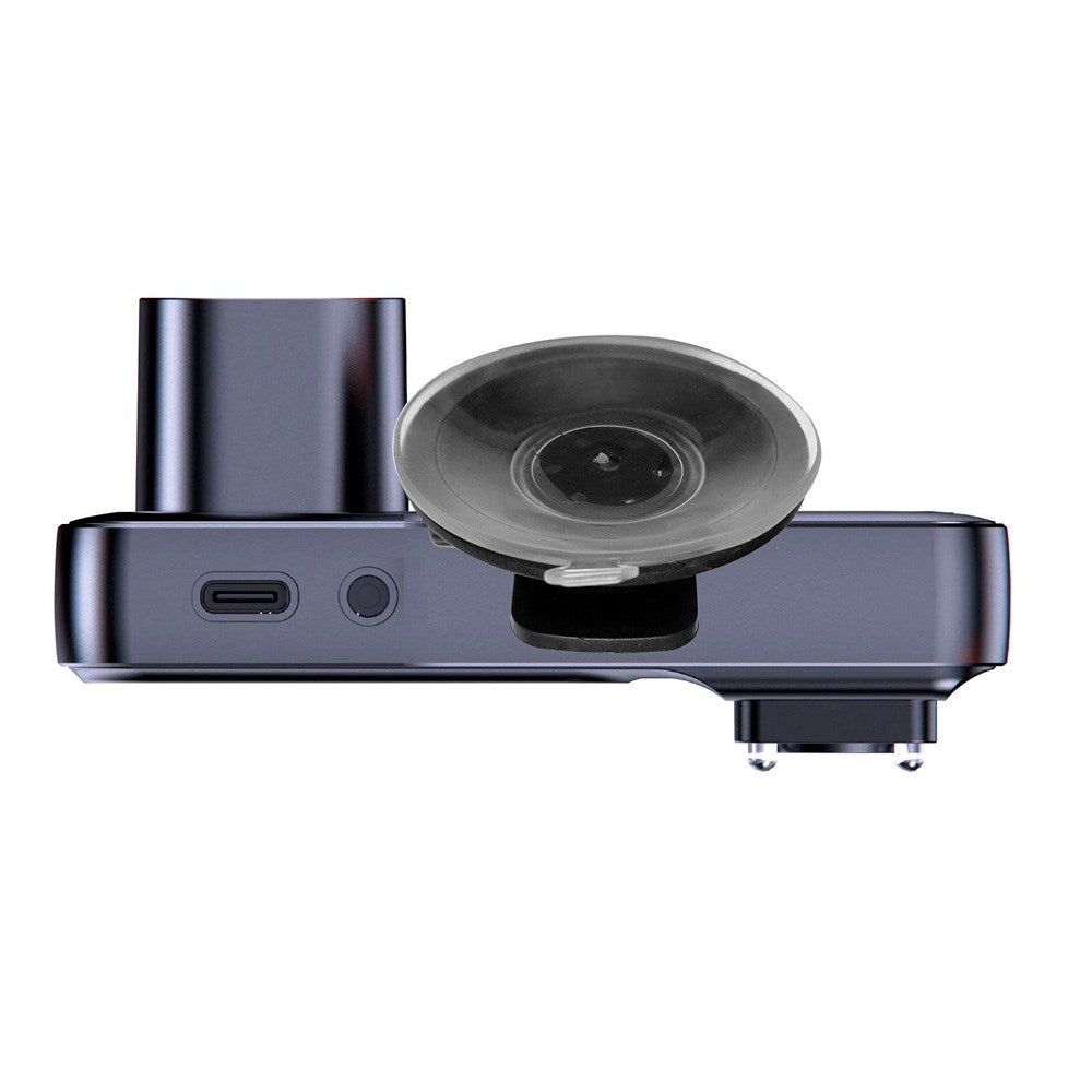 Denver CCT-2500 Dashcam for Bil med Dobbelt Kamera - Svart