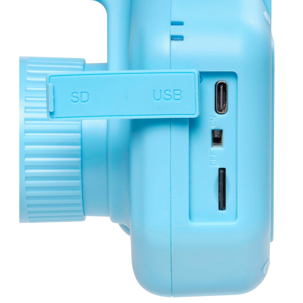 Denver KPC-1370 Digitalkamera for Barn med Termisk Skriver - inkl. MicroSD-kort & Skriverpapir - Blå