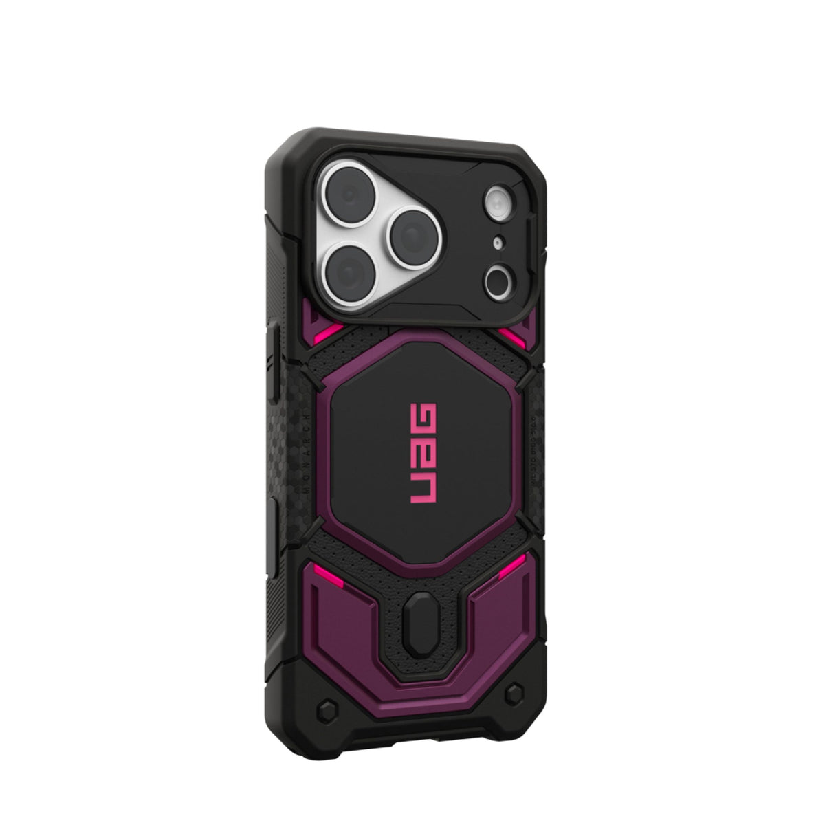 iPhone 18 Pro / 17 Pro UAG Monarch Pro Deksel - MagSafe Kompatibel - Deep Purple Synth